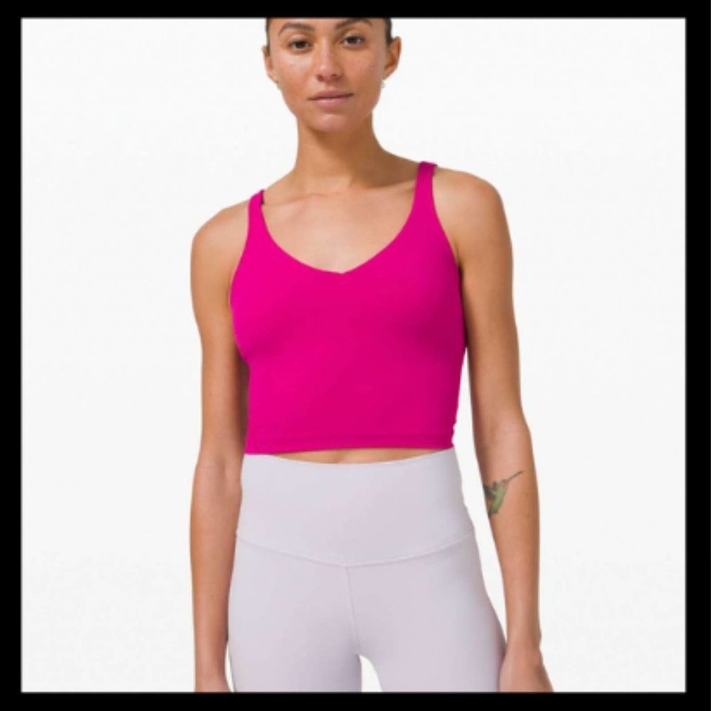 NWT Ripened Raspberry lululemon Align Tank with OG Straps